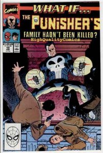 WHAT IF #10, NM, Punisher, Central Park, NYC, 1989, more Punisher in store
