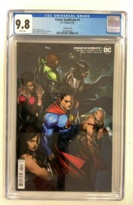 Crime Syndicate #1 Variant Cover (2021) CGC 9.8