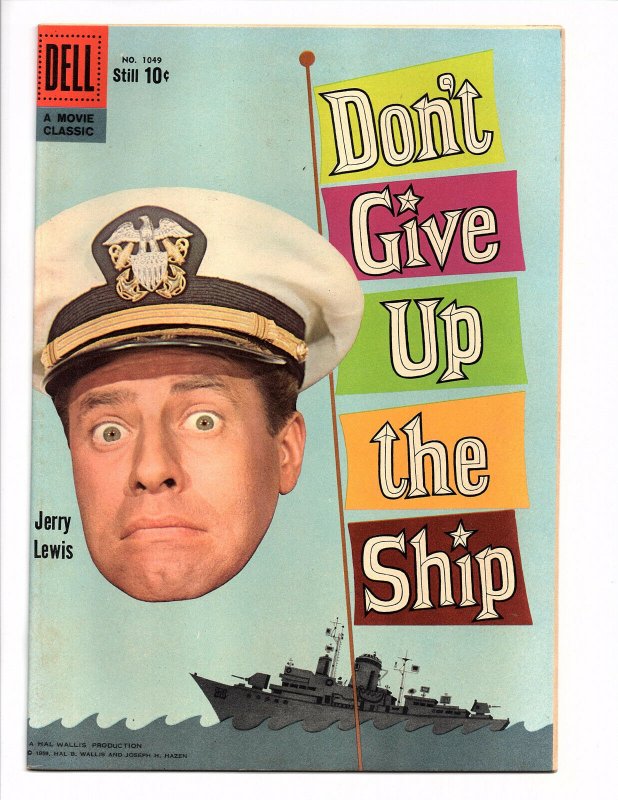 Four Color #1049 Don't Give Up The Ship (Aug 1959, Dell) - Very Good 