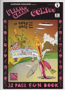 FLAMING CARROT #1, VF/NM, Signed by Bob Burden, Renegade, Zany, 1984