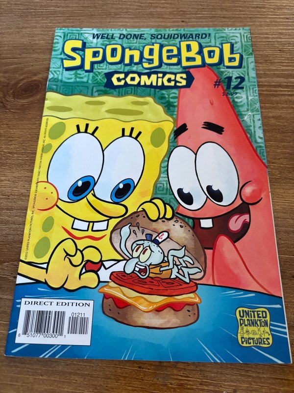 Spongebob Comics # 12 NM United Plankton Pictures Comic Book 1st Print 11 J385