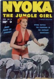 Nyoka the Jungle Girl #77 VG ; Fawcett | low grade comic June 1953 Last Issue el