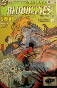 Adventures of Superman Annual #5 Bloodlines Tie-In (1993)