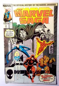 Marvel Saga Official History Marvel Universe #20 1987 Marvel Comic