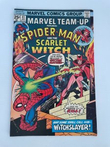 Marvel Team-Up # 41 VF/NM Comic Book Human Torch Scarlet Witch Spider-Man 20 LI6