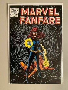 Marvel Fanfare #10 guest starring Black Widow 8.0 VF (1983 1st Series)