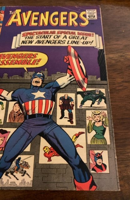 The Avengers #16 (1965)Avengers assemble -New line up