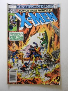 The X-Men #113 (1978) vs Magneto! Solid VG- Condition!