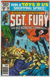 Sgt. Fury And His Howling Commandos #160 (Oct 1980, Marvel), VG-FN (5.0)