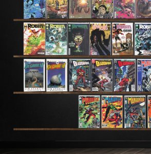 Huge Lot 140+ Comics with Manhunter, Little Monsters & More!