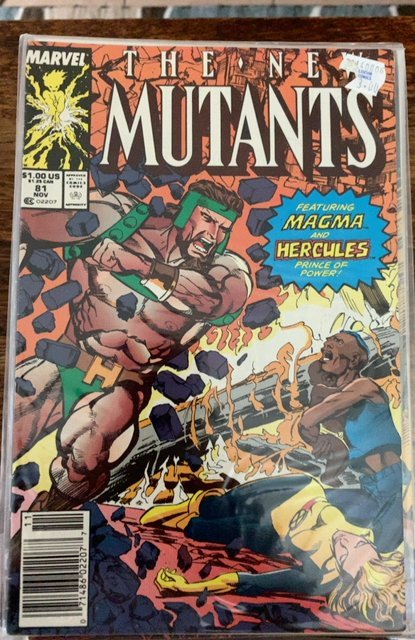 The New Mutants #81 newsstand