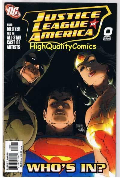 JUSTICE LEAGUE of AMERICA #0, VF+, Wonder Woman, 2006, more JLA in store
