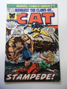The Cat #4 (1973) FN Condition