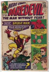 Daredevil #1 FAIR ; Marvel | low grade comic Stan Lee