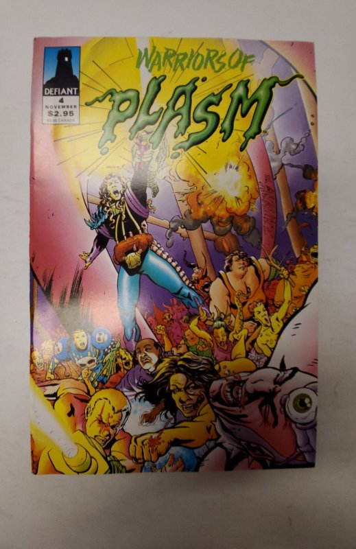 Warriors of Plasm #4 (1993) NM Defiant Comic Book J690