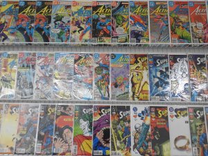 Huge Lot 150+ Comics W/ Action Comics Starring Superman,  Black Knight Avg VF+!!
