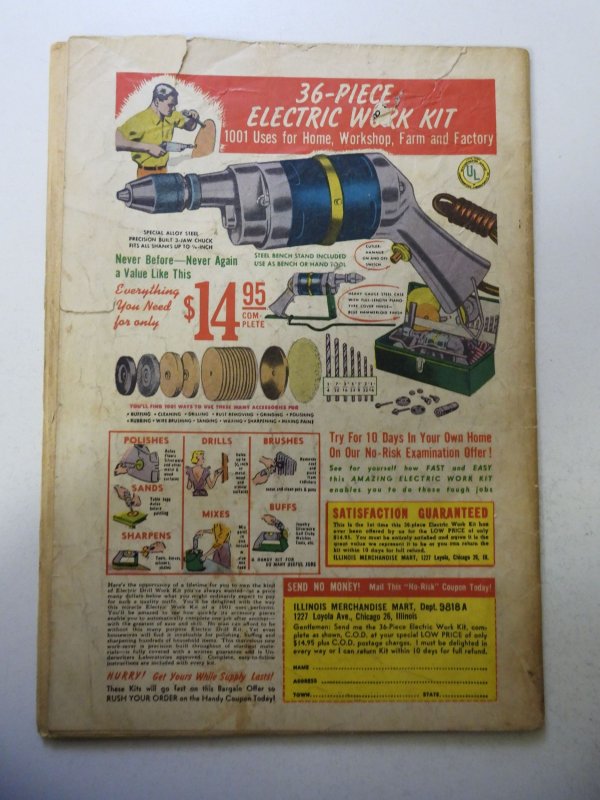 Crime SuspenStories #4 (1951) GD Condition three 1/2 tears bc