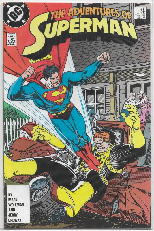 Adventures of Superman   vol. 1   #430 VF