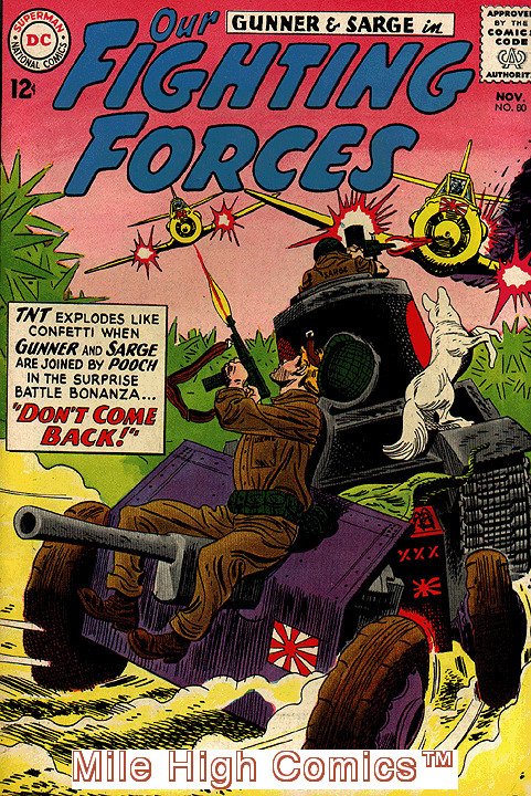 OUR FIGHTING FORCES (1954 Series) #80 Very Good Comics Book
