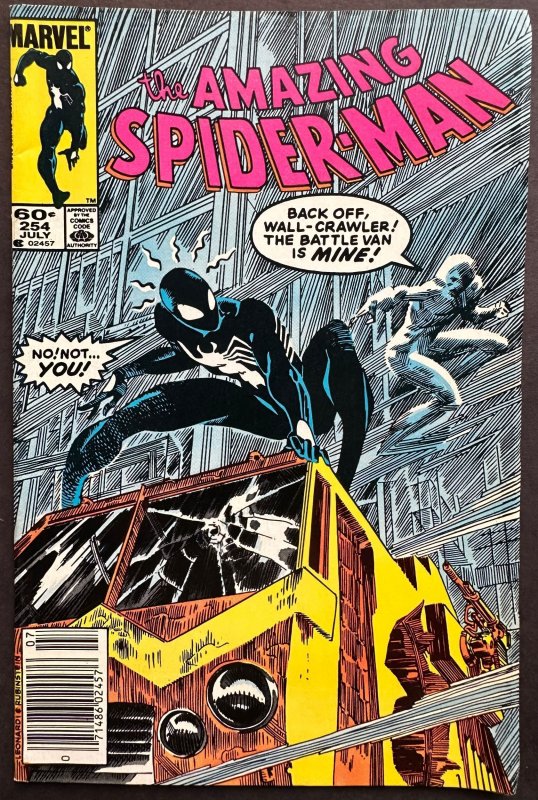 The Amazing Spider-Man #254 Newsstand Edition (1984)