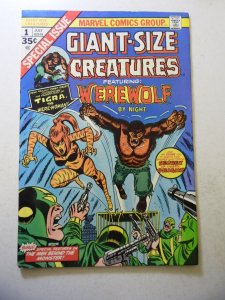 Giant Size Creatures (1974) 1st App of Tigra! FN Condition MVS Intact