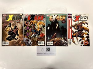 4 Exiles Marvel Comic Books # 71 72 73 74  Avengers Defenders Spiderman 54 JS15