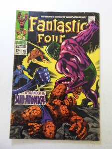 Fantastic Four #76 (1968) VG- condition see description
