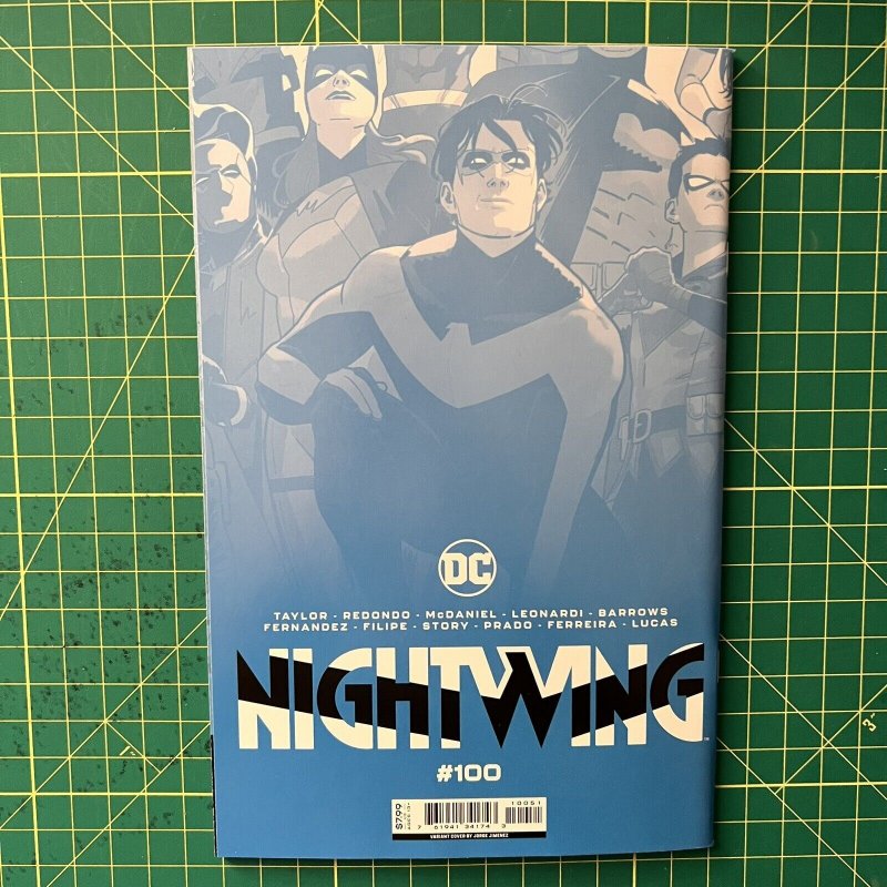 Nightwing #100 Cover D Jorge Jimenez Card Stock Variant 