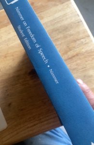 NIMMER on freedom of speech, student edition, 1984