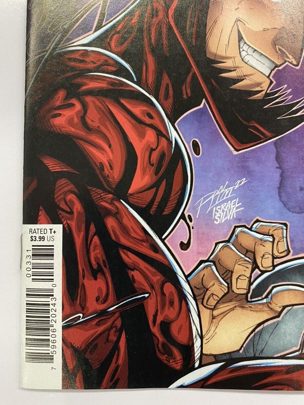 CARNAGE #3 2022 CVR A + 1:25 LIM VARIANT MARVEL COMICS NM IN-HAND SHIPS NOW!