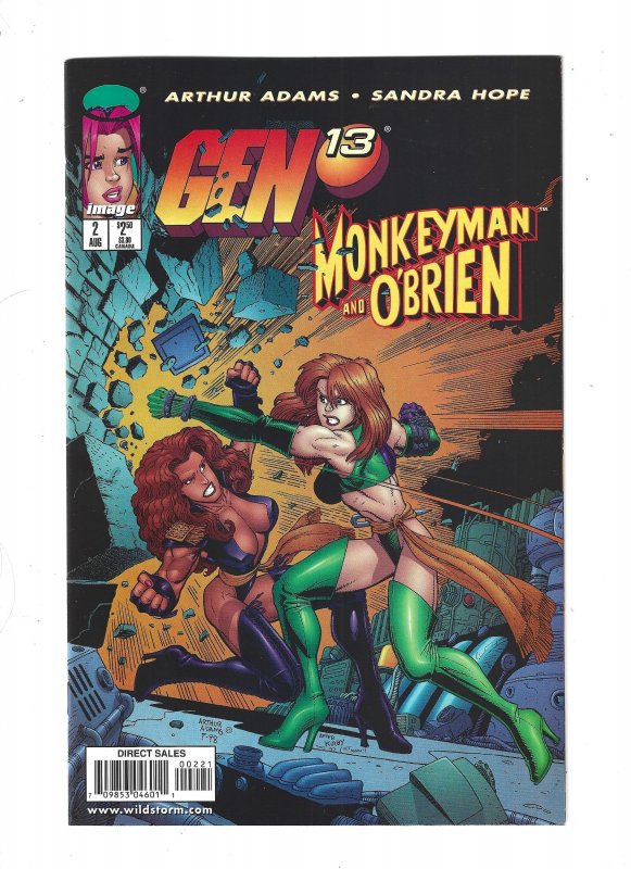 Gen 13-Monkeyman & O'Brien #1 & 2 (1998) Complete