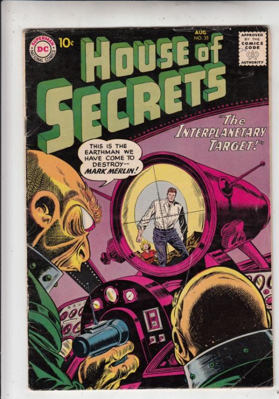 House of Secrets #35 (Aug-60) VG Mid-Grade Mark Merlin