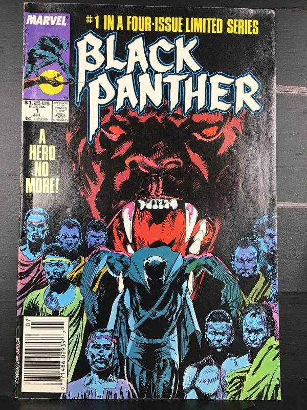 Black Panther #1 (1988) ZS