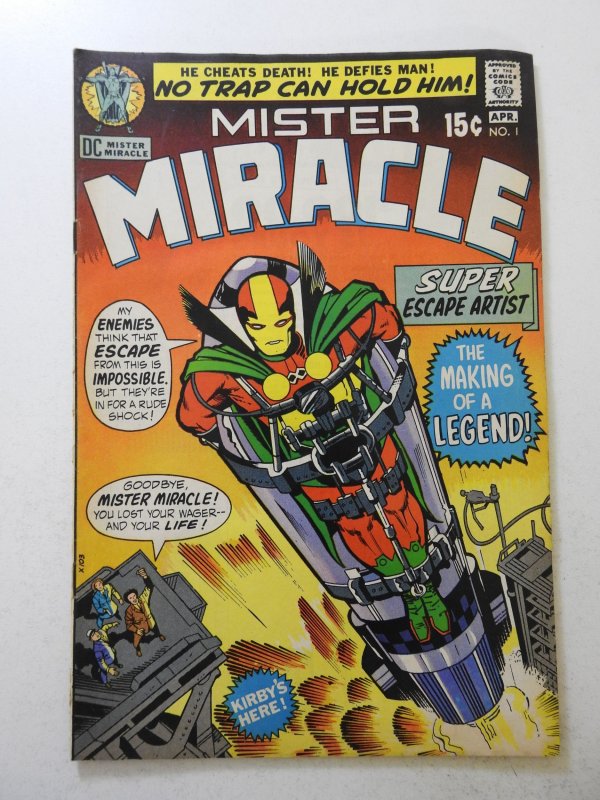 Mister Miracle #1 (1971) VG/FN Condition! 1st Appearance of Mister Miracle!