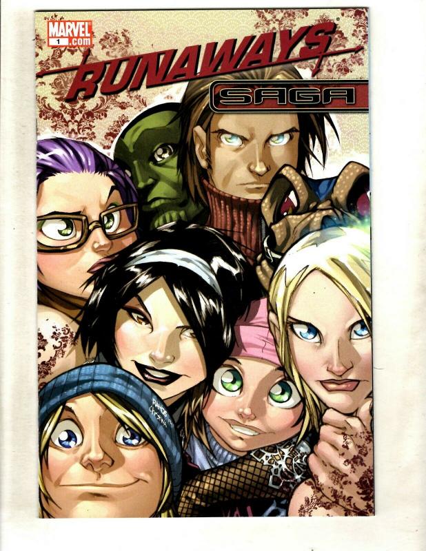 11 Runaways Marvel Comic Books # 19 20 21 22 23 24 25 26 27 28 + Saga # 1 CJ14