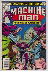 Machine Man #7 (1978) Machine Man [Key Issue]
