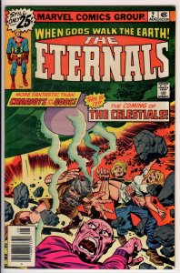 The Eternals #2 (1976) 8.5 VF+