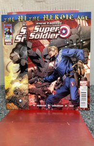 Steve Rogers: Super Soldier #1-4 set all books vf or better