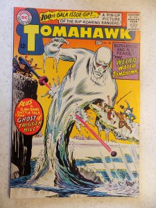 TOMAHAWK # 100 DC SILVER WESTERN ACTION ADVENTURE