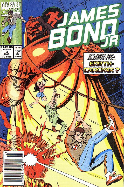 JAMES BOND JR. (1992 Series) #3 NEWSSTAND Good Comics Book