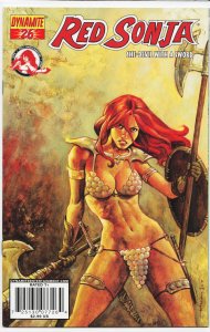 Red Sonja #26 Horns Cover (2007) Red Sonja