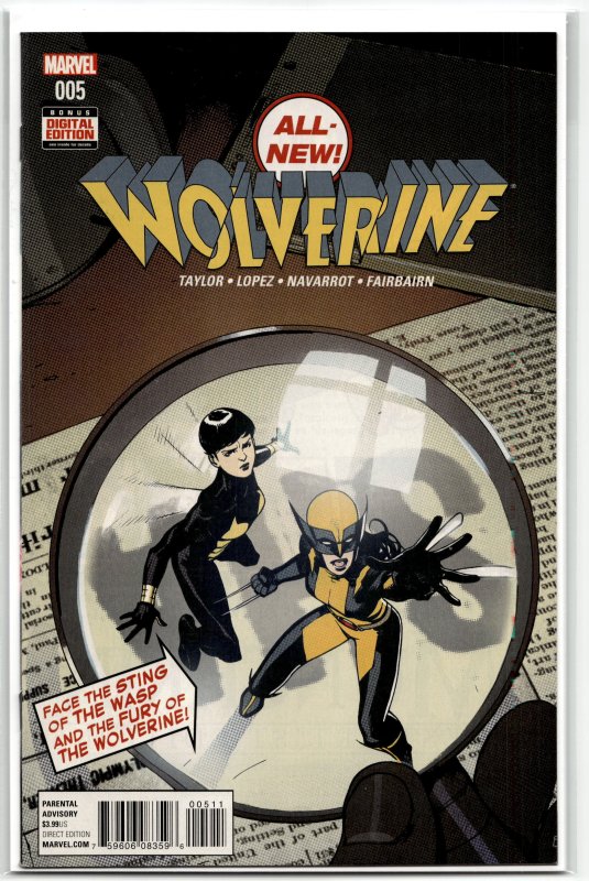 All-New Wolverine #5 (2016) Wolverine