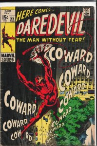 Daredevil #55 (1969) Daredevil