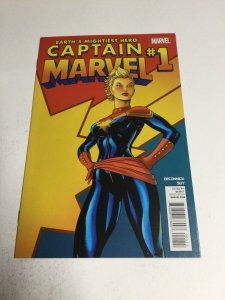 Captain Marvel 1 Nm Near Mint 2012 Marvel Comics