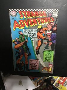 Strange Adventures #195 (1966) first full Animal-Man mid-grade key! FN- Wow!