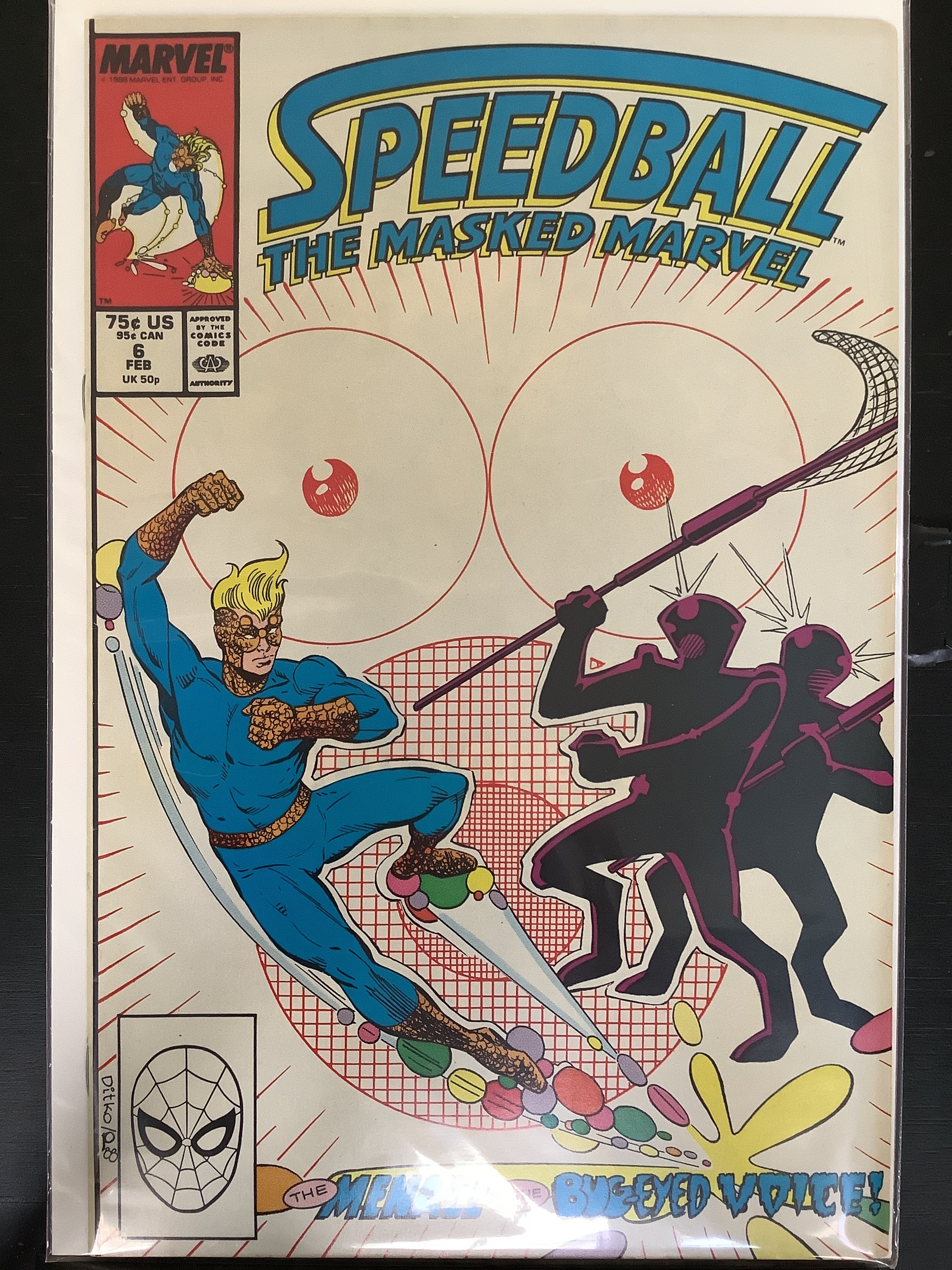 Speedball (1988 - 1989), Comic Series