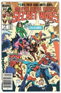 Marvel Super Heroes Secret Wars #5 Newsstand Edition (1984)