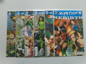 Justice League of America Rebirth 6 diff 8.0 VF (2016)