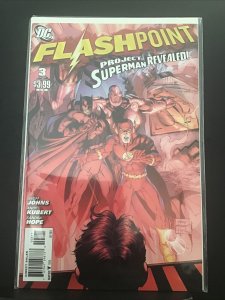 Flashpoint #3 • Adam Kubert Cover! Project Superman Revealed!