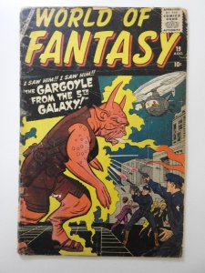World of Fantasy #19 (1959) Solid Fair/Good Condition! Glue at Spine